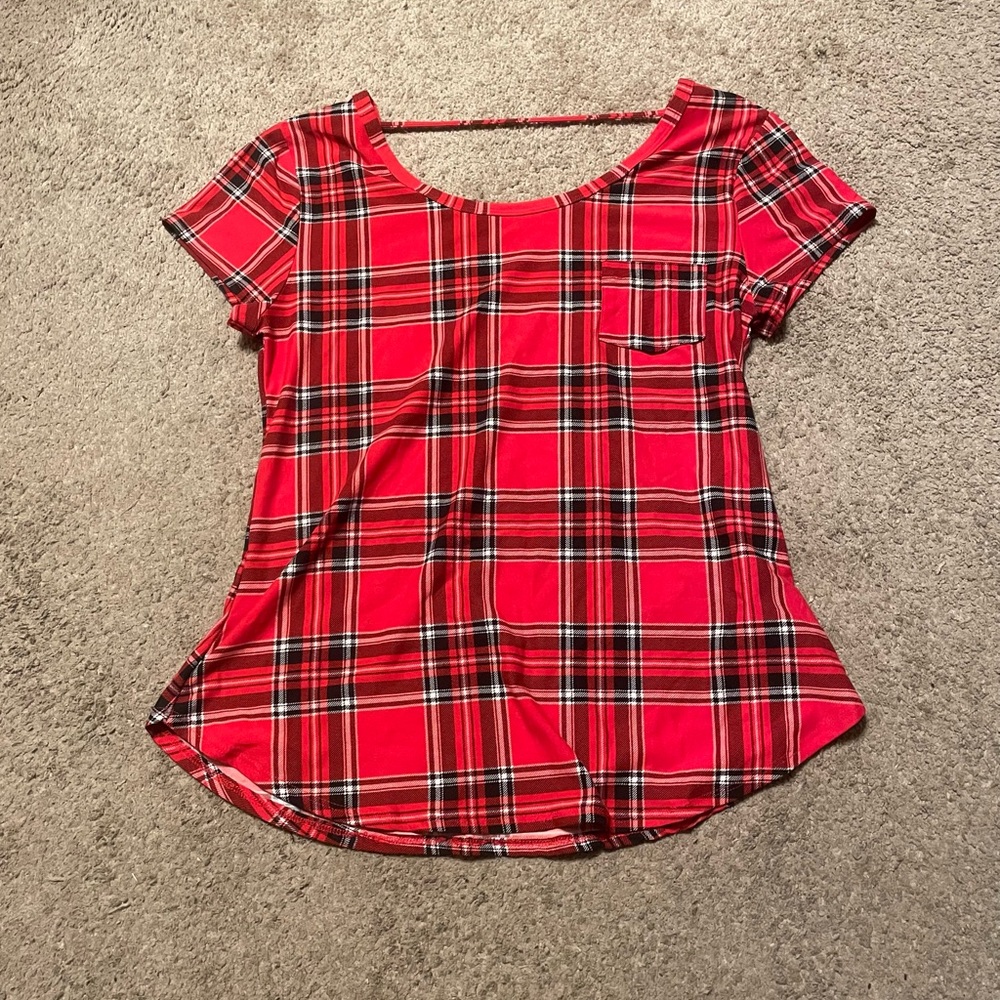 Xl cute plaid shirt